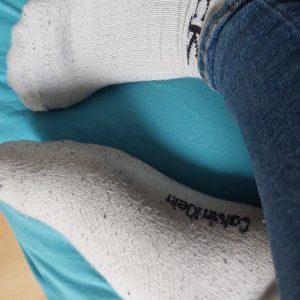 1 Woche lange getrage socken
