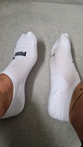 getragene Socken zu verkaufen. 
