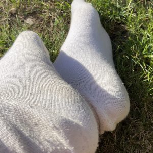 6 Tage getragene Socken
