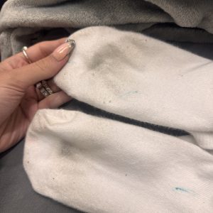 Socken in weiß