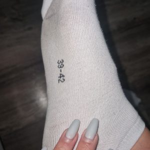 getragene stark riechende Socken