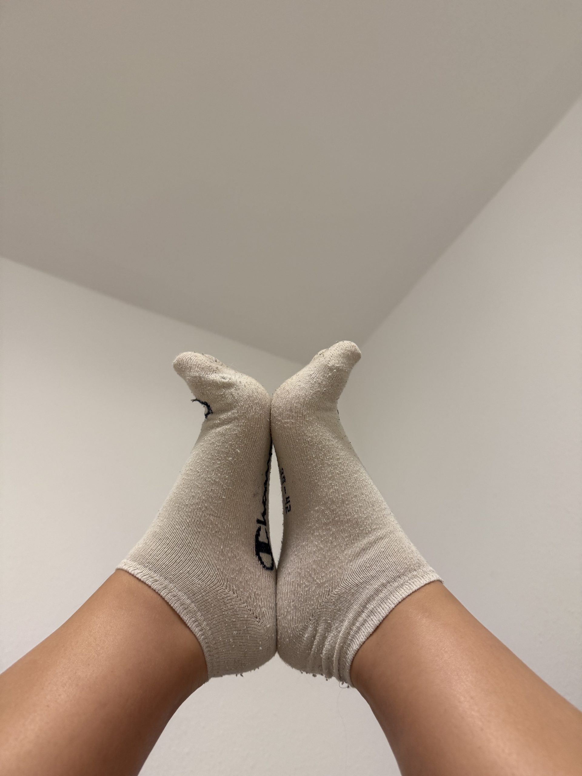 Verschwitze Socken nach hartem Box Training