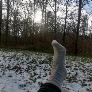 Weisse leckere Wandersocken vom Wanderschuh direkt zu dir!