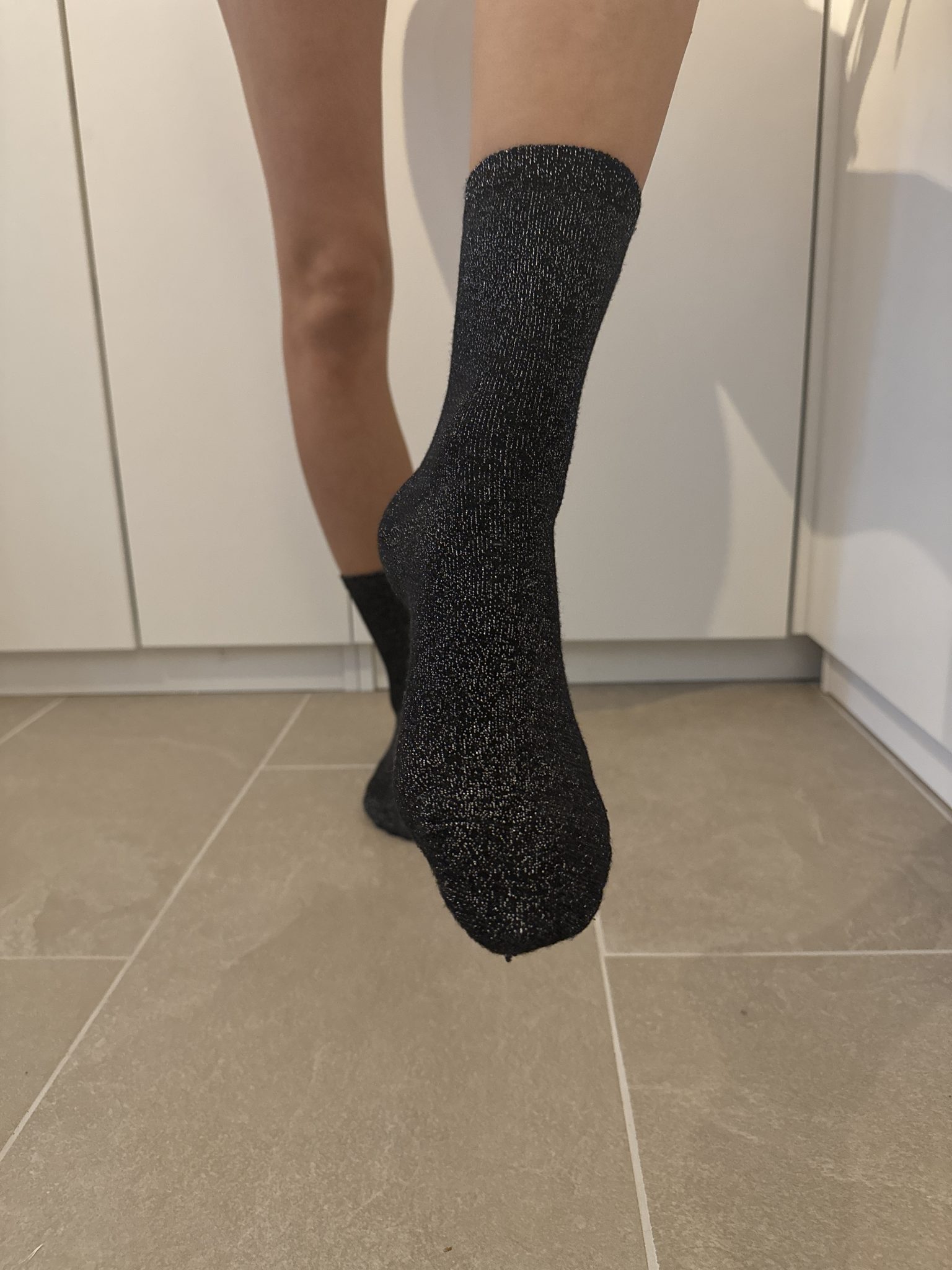 Office Temptation – Business-Socken vom Schreibtisch