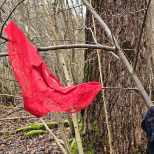 Rote Panty