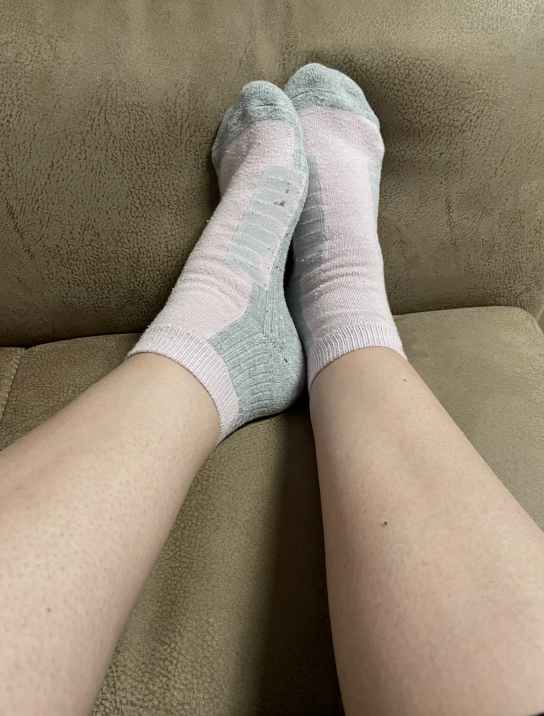 getragene süße Sportsocken - 2 Tage getragen